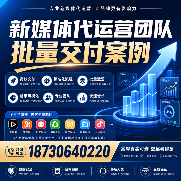 来宾代运营公司多客户账号批量高效交付案例